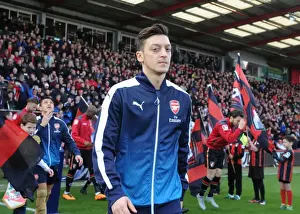 Bournemouth V Arsenal 2015-16 Prints: Mesut Ozil: Arsenal's Star Player Readies for Bournemouth Showdown (Premier League 2015-16)