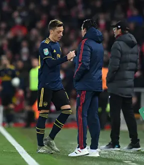 Mesut Ozil Bids Farewell to Unai Emery on the Anfield Turf: Liverpool vs. Arsenal, Carabao Cup 2019-20
