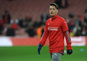 Arsenal V Stoke City 2016-17 Prints: Mesut Ozil in Charity Warm-Up: Arsenal vs Stoke City, Premier League 2016-17