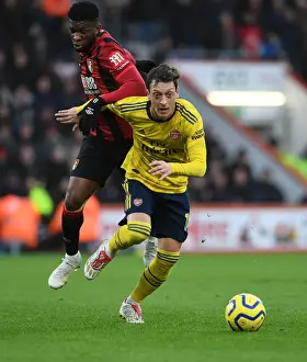 Mesut Ozil Clashes with Jefferson Lerma: AFC Bournemouth vs Arsenal FC, Premier League 2019-20