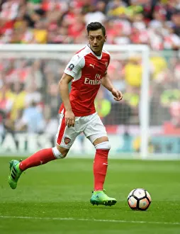 Arsenal V Manchester City - FA Cup 1/2 Final 2017 Prints: Mesut Ozil: FA Cup Semi-Final Hero vs Manchester City