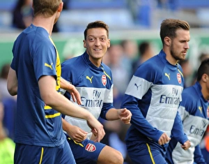 Everton V Arsenal 2014/15 Prints: Mesut Ozil Gears Up: Everton vs Arsenal, Premier League 2014/15