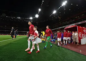 Arsenal V Liverpool 2018-19 Prints: Mesut Ozil Leads Arsenal Against Liverpool in Premier League Showdown (2018-19)