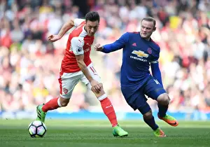 Mesut Ozil Outmaneuvers Wayne Rooney: Arsenal vs Manchester United, Premier League 2016-17
