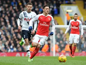 Tottenham Hotspur V Arsenal 2015-16 Prints: Mesut Ozil Outsmarts Dele Alli: Arsenal's Masterclass at White Hart Lane