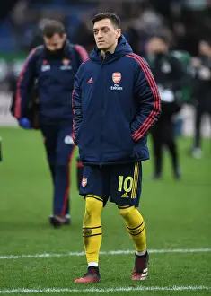 Burnley V Arsenal 2019-20 Prints: Mesut Ozil: Post-Match Reflections at Burnley's Turf Moor (Arsenal vs Burnley)