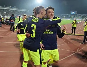 Mesut Ozil Scores for Arsenal Against Ludogorets in Champions League
