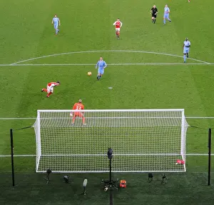 Mesut Ozil Scores Arsenal's Second Goal Against Stoke City (2016-17)