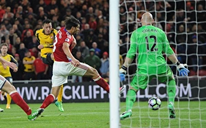 Mesut Ozil Scores Arsenal's Second Goal vs. Middlesbrough (2016-17)
