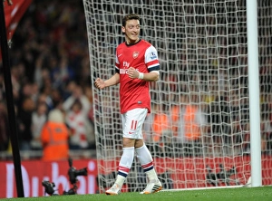 Mesut Ozil Scores Arsenal's Second Goal vs. Newcastle United (2013/14)