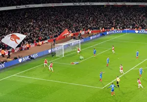 Arsenal V Hull City 2013-14 Prints: Mesut Ozil Scores Arsenal's Second Goal vs Hull City (2013-14)