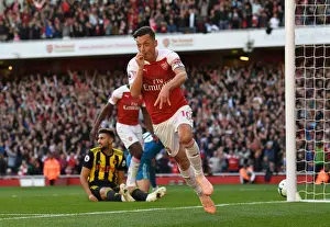 Mesut Ozil Scores Arsenal's Second Goal Against Watford (2018-19)