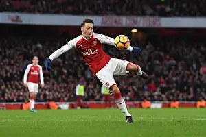 Arsenal V Newcastle United 2017-18 Prints: Mesut Ozil Scores: Arsenal's Triumph Over Newcastle United, Premier League 2017-18