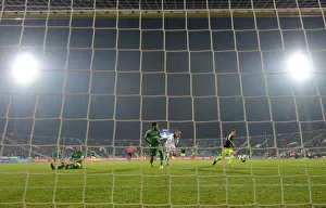 PFC Ludogorets Razgrad V Arsenal 2016-17 Prints: Mesut Ozil Scores Third Goal Against Ludogorets: Arsenal's Victory in UEFA Champions League