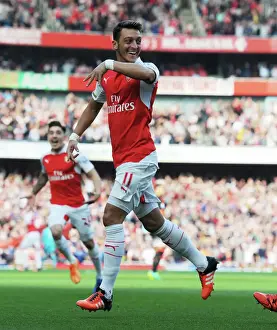 Mesut Ozil Scores the Second: Arsenal's Victory over Manchester United, Premier League 2015/16