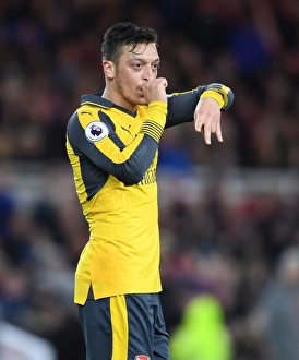 Mesut Ozil Scores the Second Goal: Middlesbrough vs. Arsenal, Premier League 2016-17
