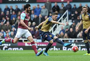 Mesut Ozil Scores the Winning Goal: West Ham United vs. Arsenal, Premier League 2015-16