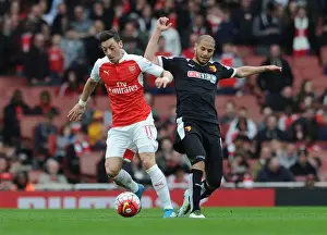 Mesut Ozil vs. Adlene Guedioura: A Battle at the Emirates - Arsenal vs. Watford, Premier League 2015-16