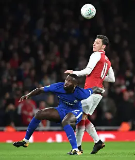 Mesut Ozil vs. Antonio Rudiger: A Carabao Cup Semi-Final Showdown at Arsenal's Emirates Stadium