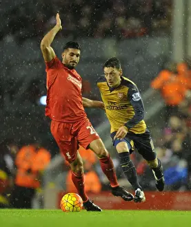 Mesut Ozil vs. Emre Can: A Premier League Battle - Liverpool vs. Arsenal (2015-16)