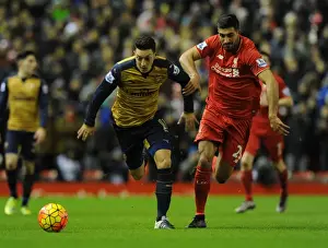 Mesut Ozil vs. Emre Can: A Premier League Showdown at Anfield, 2015-16