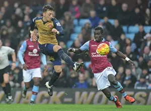Mesut Ozil vs. Idrissa Gana: A Premier League Showdown at Villa Park