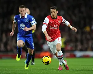 Mesut Ozil vs James McCarthy: Intense Battle at Arsenal v Everton, Premier League 2013-14