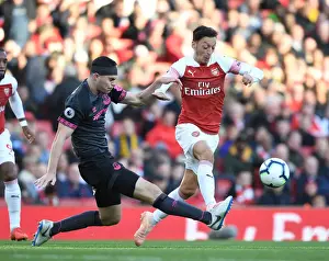 Mesut Ozil vs Michael Keane: Clash at the Emirates - Arsenal v Everton, Premier League 2018-19