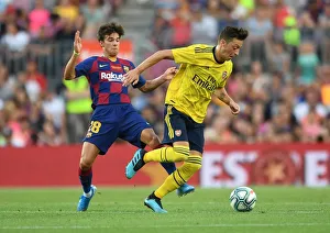 Mesut Ozil vs. Riqui Puig: FC Barcelona vs. Arsenal Pre-Season Clash, 2019