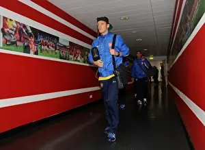 Arsenal V Borussia Dortmund 2013-14 Prints: Mesut Ozil's Arrival: Arsenal vs Borussia Dortmund, UEFA Champions League (2013)