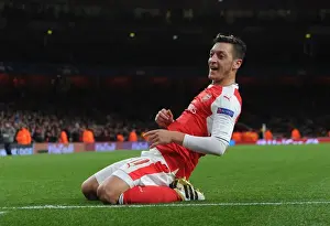 Arsenal V PFC Ludogorets Razgrad 2016-17 Prints: Mesut Ozil's Brace: Arsenal Crushes Ludogorets 5-0 in Champions League 2016-17