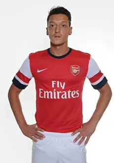 Ozil Mesut Prints: Mesut Ozil's Munich Debut: Arsenal's New Signing at Photo Shoot