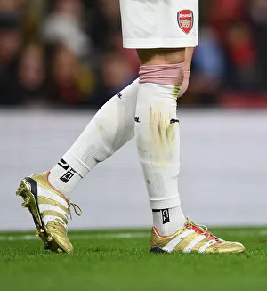 Arsenal V Stade Rennais 2018-19 Prints: Mesut Ozil's New Boots: Arsenal vs Stade Rennais