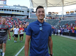 Arsenal V Chivas 2016-17 Prints: Mesut Ozil's Pre-Season Gear Up: Arsenal vs. Chivas (2016-17), Carson, California