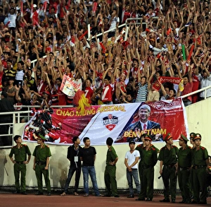 Vietnam V Arsenal 2013-14 Prints: Mexican Wave: Vietnam vs. Arsenal (2013-14)
