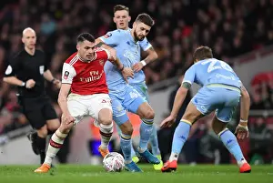 Midfield Showdown: Xhaka vs Klich - Arsenal vs Leeds United, FA Cup Clash
