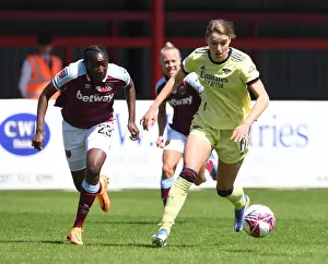 West Ham United Women V Arsenal Women 2021-22 Prints: Miedema vs. Cissoko: A Titanic Battle in FA WSL as Arsenal Face West Ham