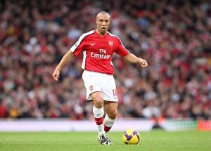 Images Dated 15th November 2008: Mikael Silvestre (Arsenal)