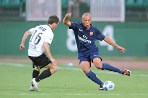 Mikael Silvestre (Arsenal) Maite Skriba (Szombathelyi)