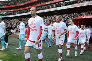 Mikael Silvestre and Gael Clichy (Arsenal). Arsenal 3:1 Burnley, Barclays Premier League Mikael Silvestre and Gael Clichy (Arsenal). Arsenal 3:1 Burnley, Barclays Premier League