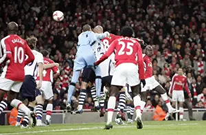 Mikael Silvestre scores Arsenals 1st goal under pressure