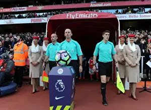Mike Dean Readies for Arsenal vs. Middlesbrough Clash (2016-17)