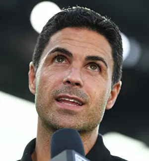 MLS Allstars V Arsenal 2023-24 Prints: Mikel Arteta at the 2023 MLS All-Star Game: Arsenal FC vs MLS All-Stars