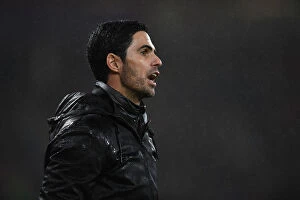 Images Dated 26th December 2019: Mikel Arteta at AFC Bournemouth: Arsenal's Premier League Showdown (December 2019)