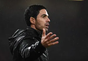 Mikel Arteta at AFC Bournemouth vs Arsenal FC, Premier League 2019-20