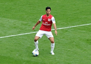 Mikel Arteta (Arsenal). Arsenal 2: 1 Sunderland. Barclays Premier League