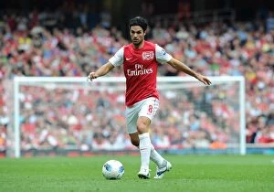 Arsenal v Bolton Wanderers 2011-12 Collection: Mikel Arteta (Arsenal). Arsenal 3: 0 Bolton Wanderers. Barclays Premier League