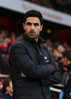 Arsenal V Newcastle United 2019-20 Prints: Mikel Arteta: Arsenal Coach Gears Up for Newcastle United Showdown (Premier League 2019-20)