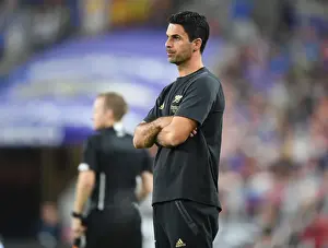 Arsenal V Everton - Pre Season 2022-23 Prints: Mikel Arteta and Arsenal Face Off Against Everton in Pre-Season Friendly