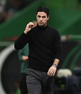 Sporting Lisbon V Arsenal 2022-23 Prints: Mikel Arteta and Arsenal Face Off Against Sporting CP in Europa League Showdown